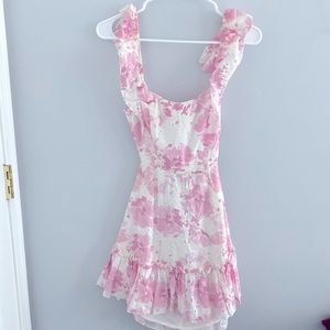 hello molly pink cute out dress